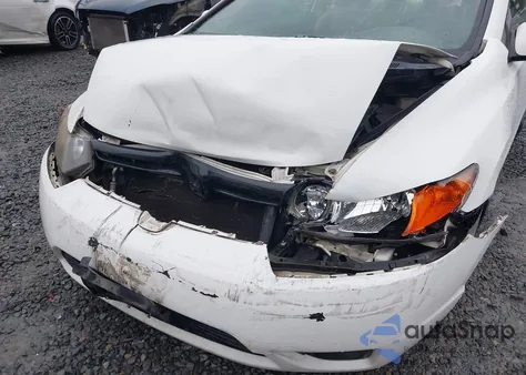 2007 Honda Civic Lx из США, поврежденный, VIN 2HGFG12657H503236